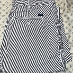 Men’s izod seersucker pants wide leg 34 /30
